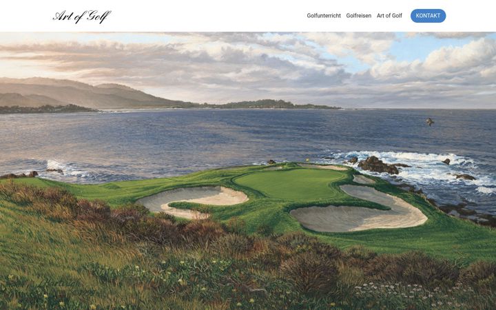 Screenshot of artofgolf.net