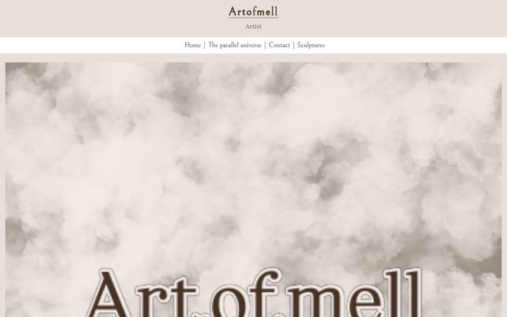Kuvakaappaus sivustosta artofmell.se