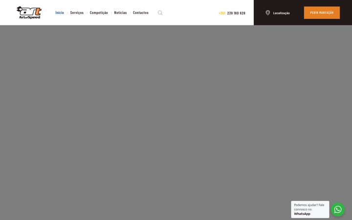 Screenshot of artofspeed.pt