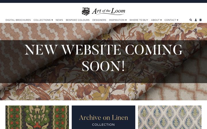 Screenshot of artoftheloom.co.uk