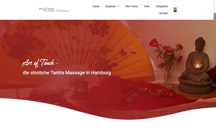 Screenshot of artoftouch.de