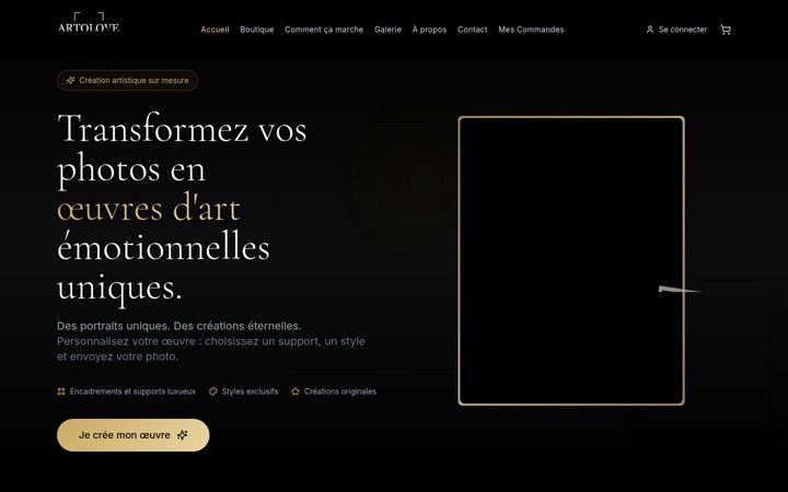 Screenshot ta' artolovestudio.com