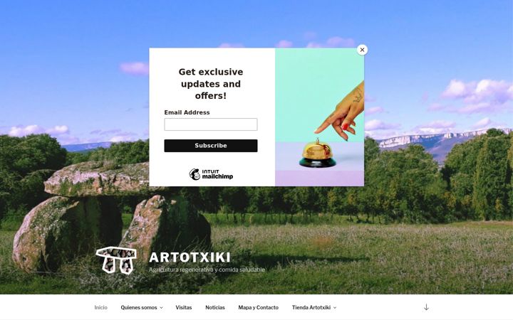 Capture d'écran de artotxiki.com