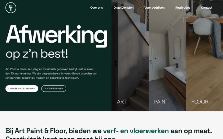 Screenshot of artpaintfloor.be