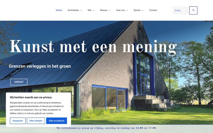 Screenshot of artphy.nl