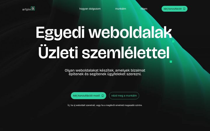 Screenshot of artpixa.hu