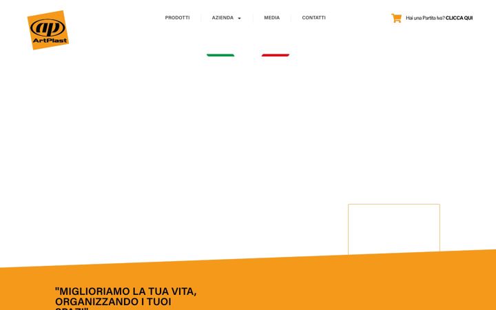 Screenshot of artplast.it