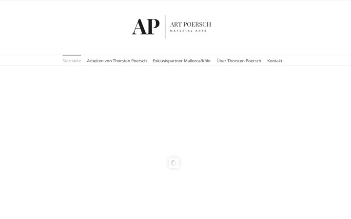 Screenshot of artpoersch.de