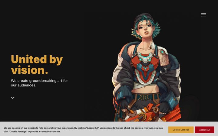 Captura de ecrã de artprogames.com