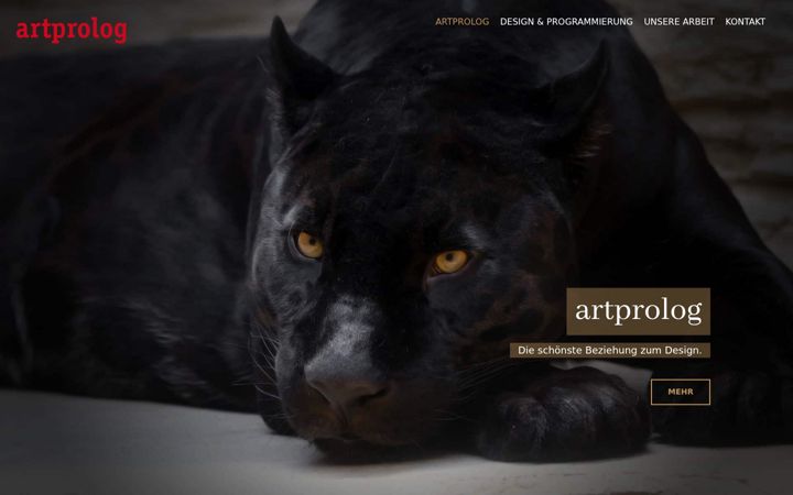 Captura de pantalla de artprolog.de