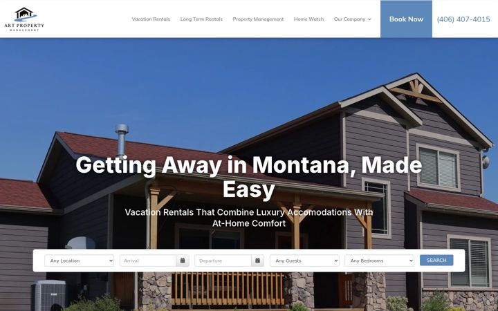 Screenshot of artproperties.biz