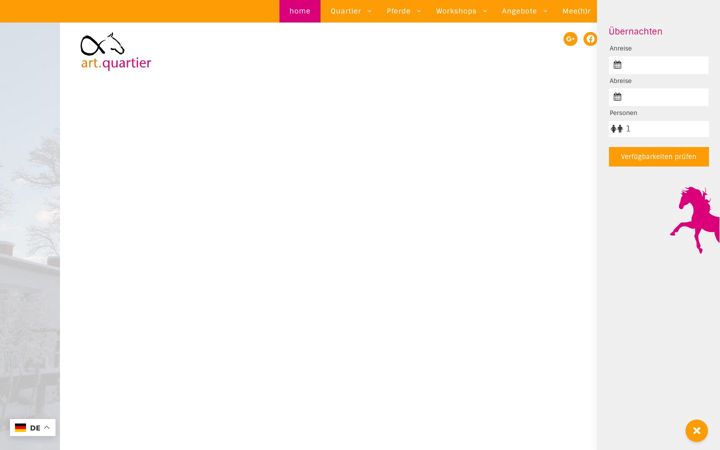 Screenshot of artquartier.de