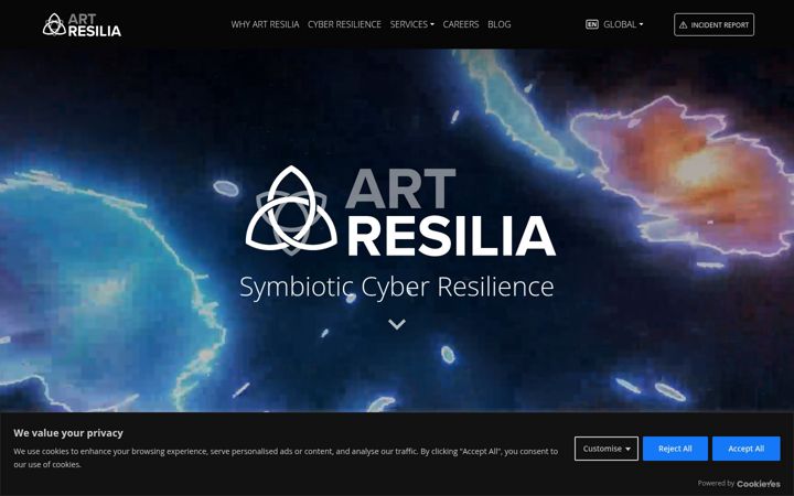 Screenshot of artresilia.com