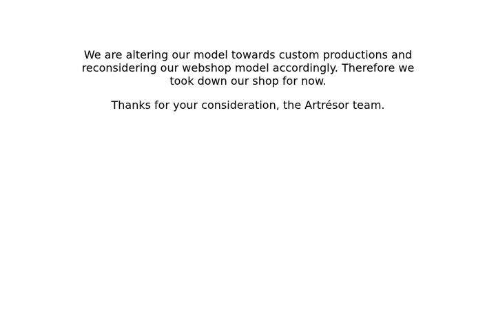 Screenshot of artresor.com