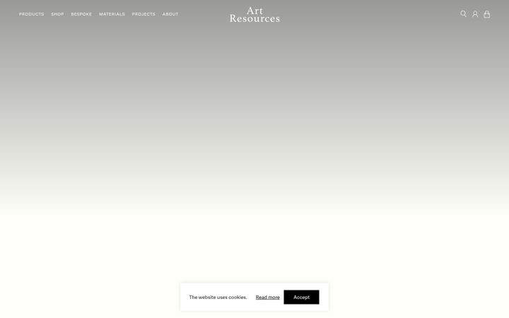 Screenshot of artresources.co