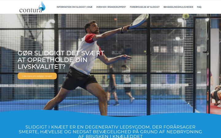 Screenshot of artroknae.dk