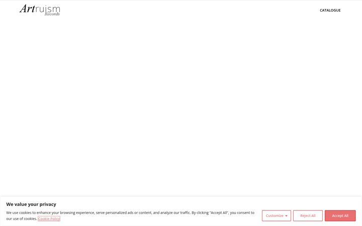 Screenshot of artruismrecords.com