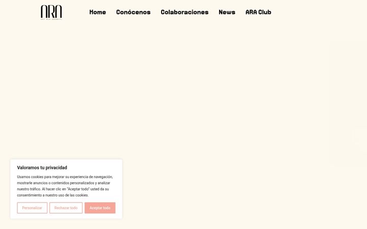 Screenshot of artrunagency.com