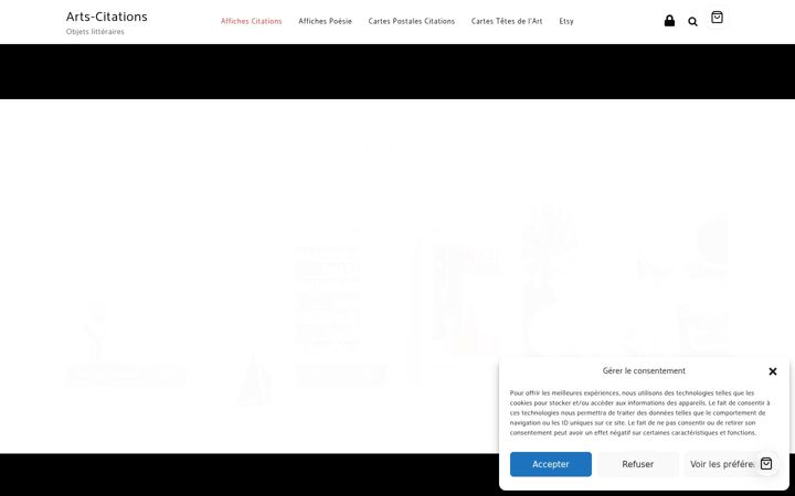 Screenshot του arts-citations.com