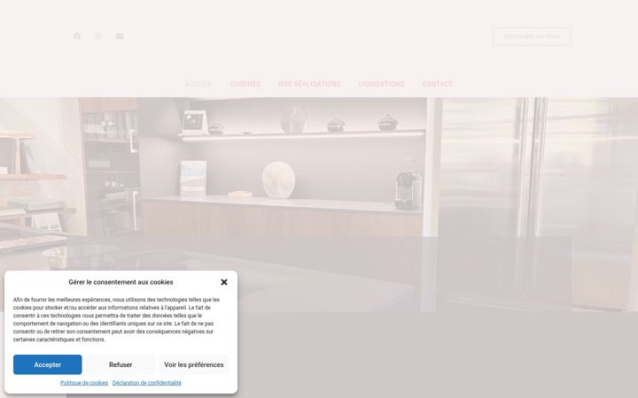 Screenshot του arts-cuisines.ch