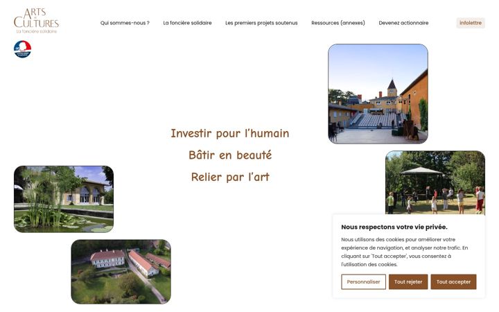 Screenshot of arts-et-cultures.fr