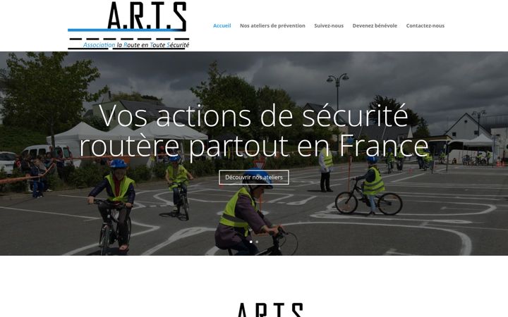 Screenshot of arts36.fr