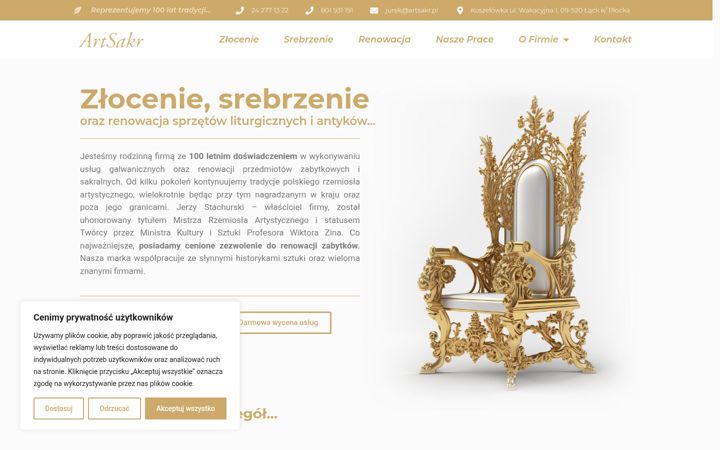 Screenshot of artsakr.pl
