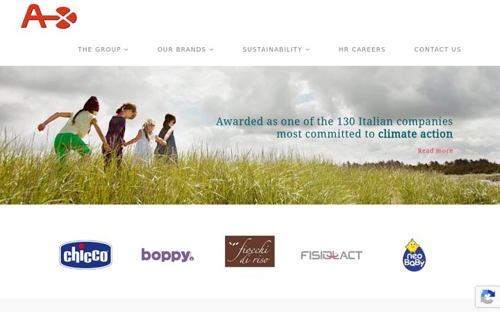Screenshot of artsana.it
