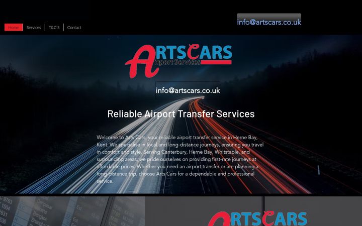 Screenshot of artscars.co.uk