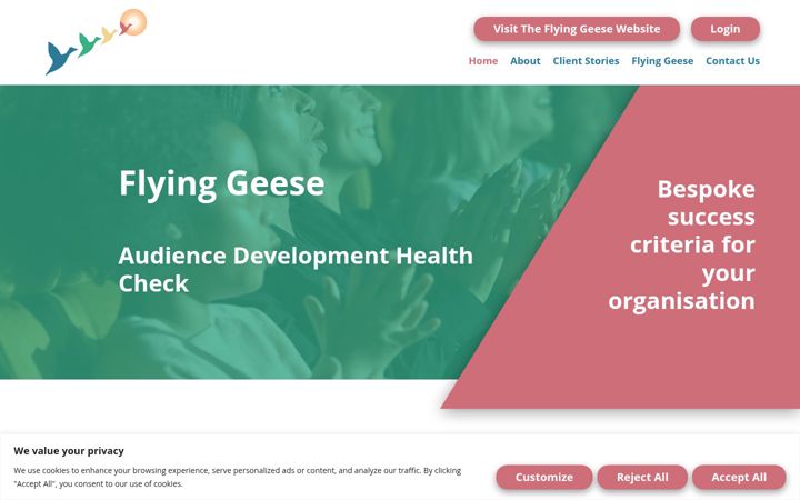 Screenshot του artsculturehealthcheck.co.uk