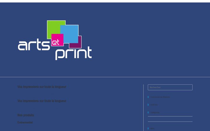 Screenshot of artsetprint.com