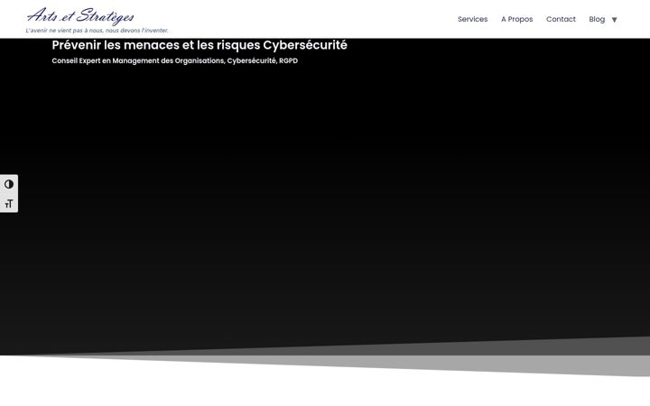 Screenshot of artsetstrateges.com