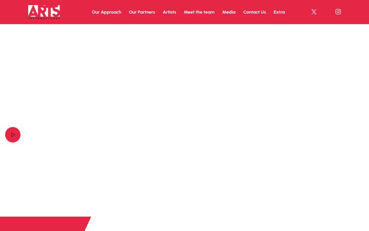 Kuvakaappaus sivustosta artsintl.org