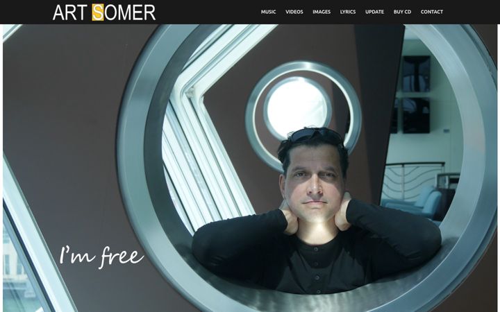 Screenshot van artsomer.com