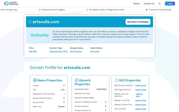 Screenshot of artsoulla.com