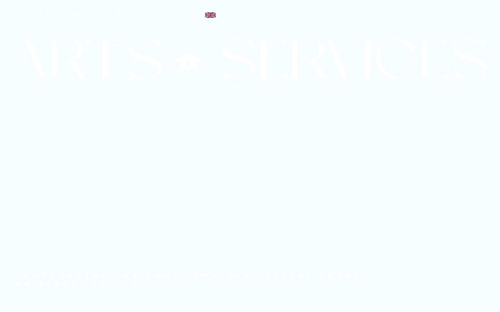Screenshot of artsservices.co