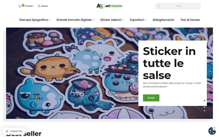 Screenshot of artstampa.net