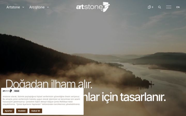 Screenshot of artstone.com