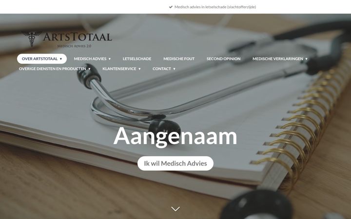 Screenshot of artstotaal.com