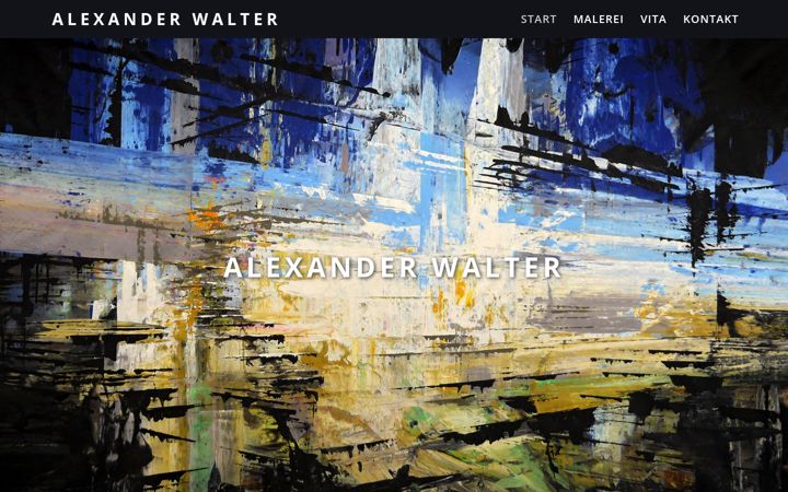 Screenshot of artstudio-walter.de