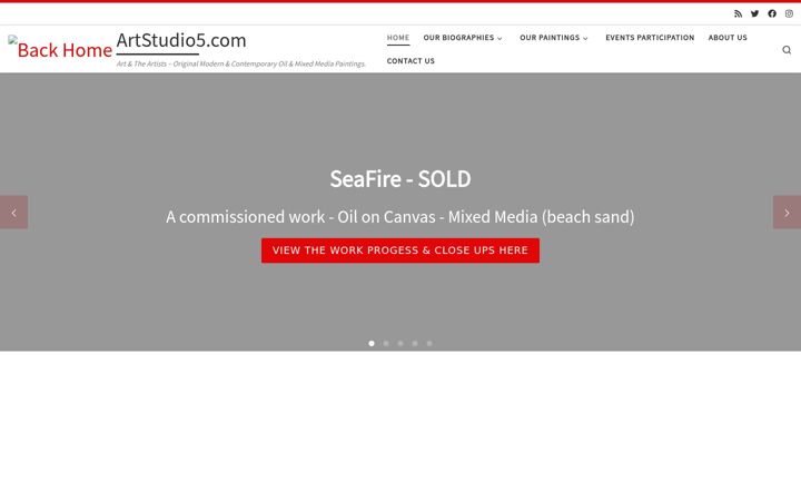 Screenshot of artstudio5.com