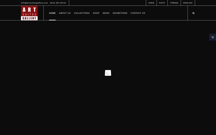 Screenshot of artsuitesgallery.com