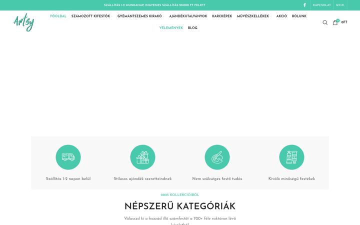 Screenshot of artsy.hu