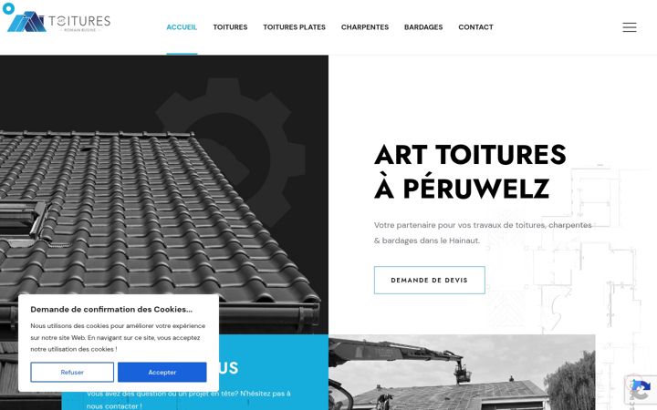 Snímek obrazovky arttoitures.be