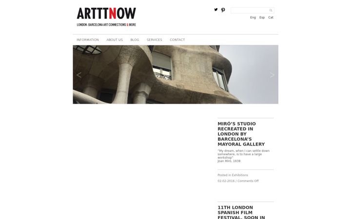 Skärmbild av artttnow.com