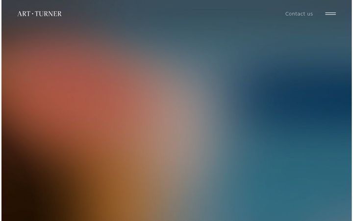 Skärmbild av artturneragency.com