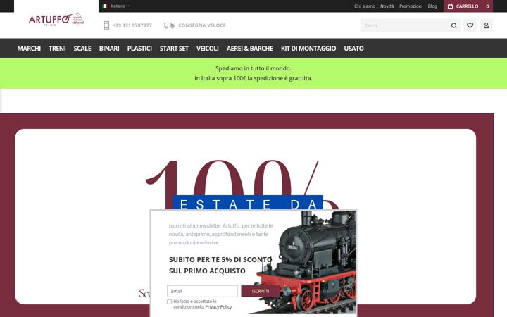 Capture d'écran de artuffo.com