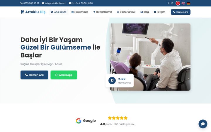 Screenshot of artukludis.com