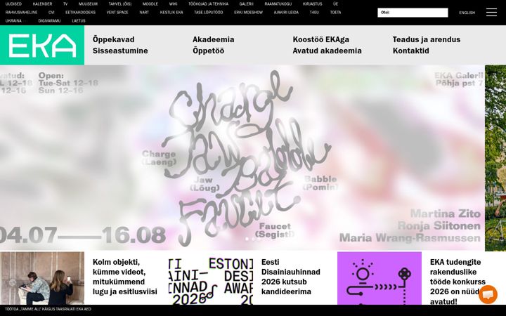 Screenshot of artun.ee