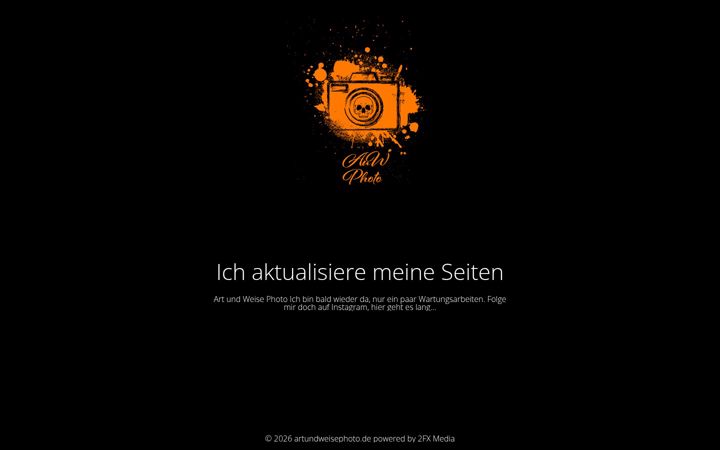 Zrzut ekranu artundweisephoto.de